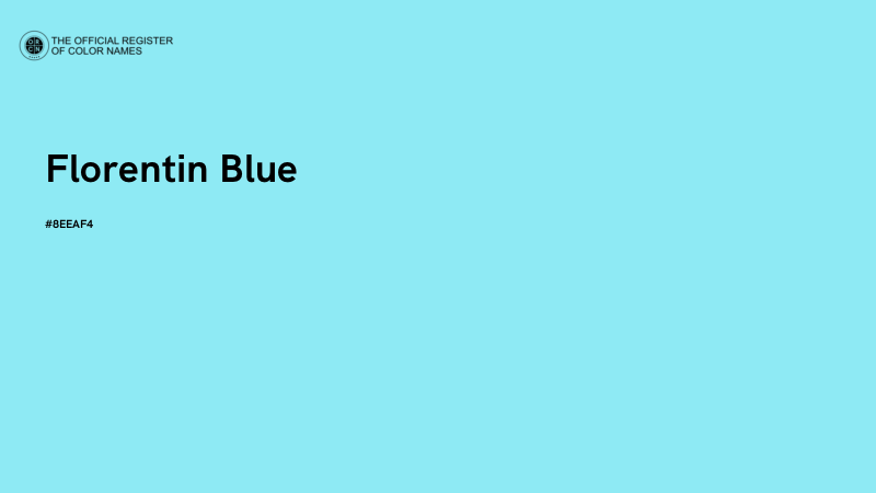 #8EEAF4 - Florentin Blue color image