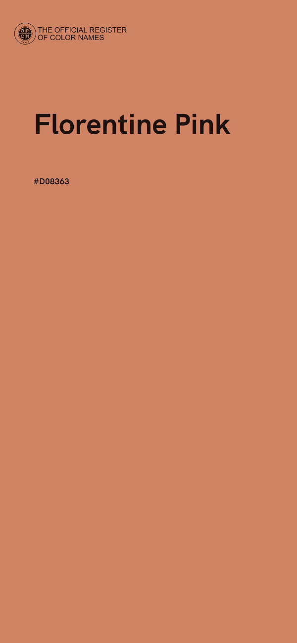 #D08363 - Florentine Pink color image