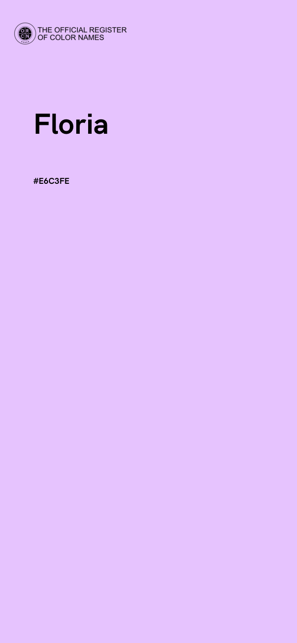 #E6C3FE - Floria color image