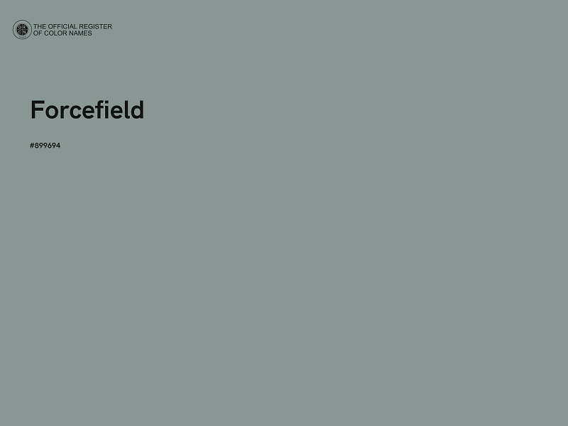 #899694 - Forcefield color image