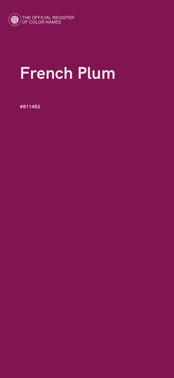 #811453 - French Plum color image