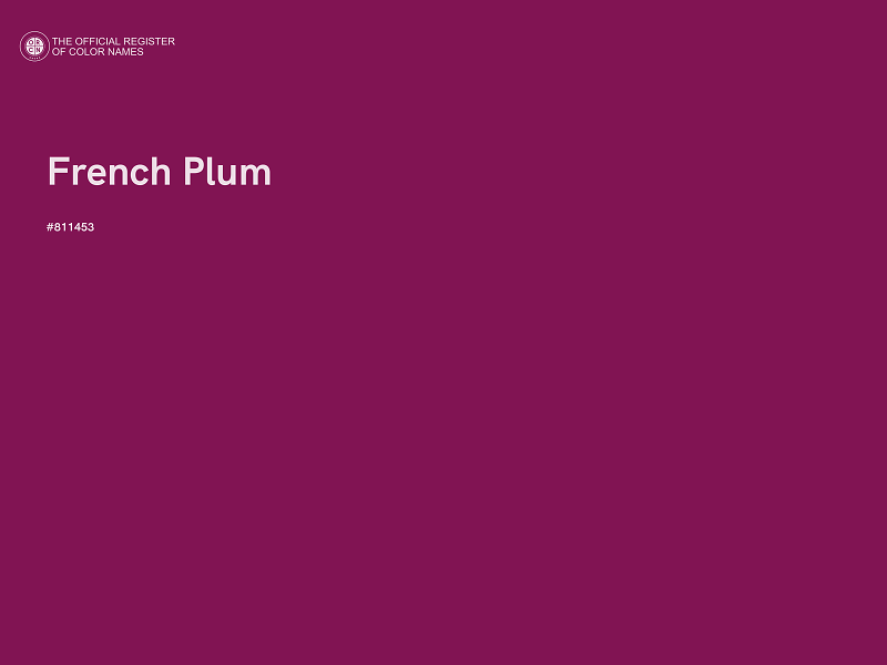 #811453 - French Plum color image
