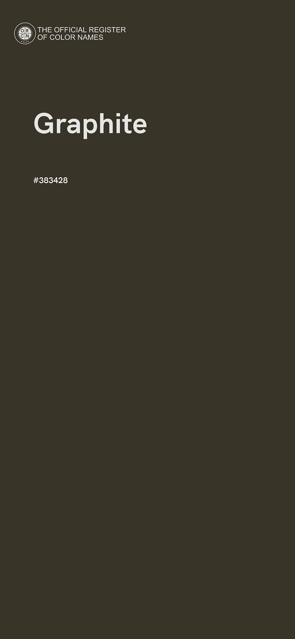#383428 - Graphite color image