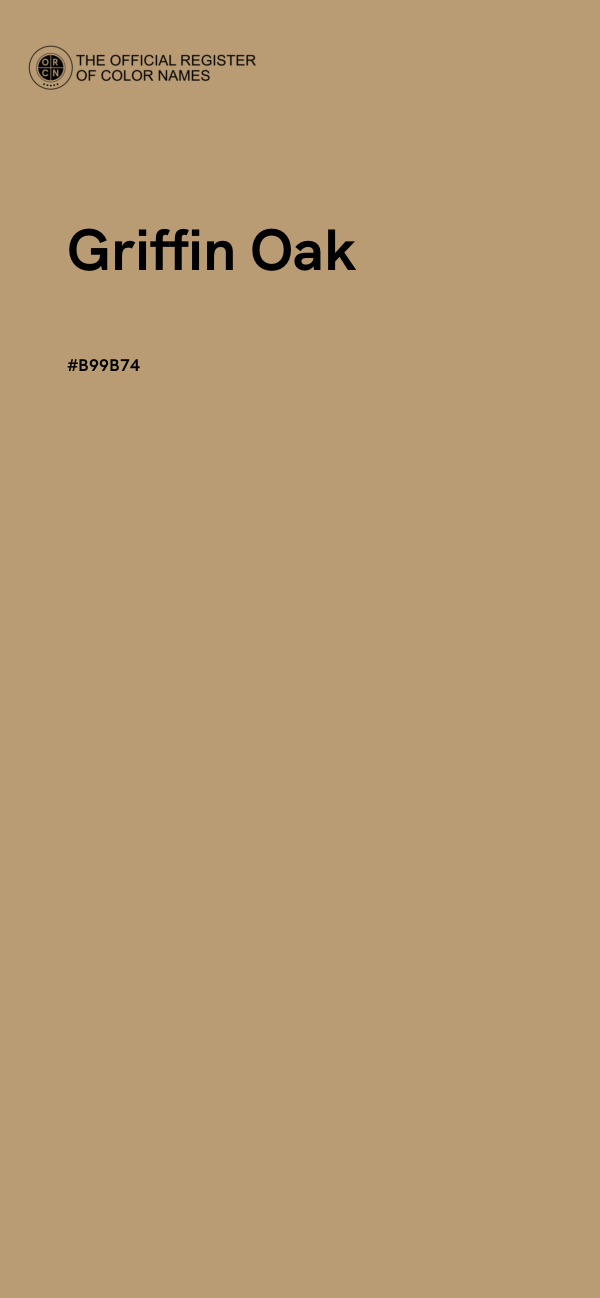 #B99B74 - Griffin Oak color image