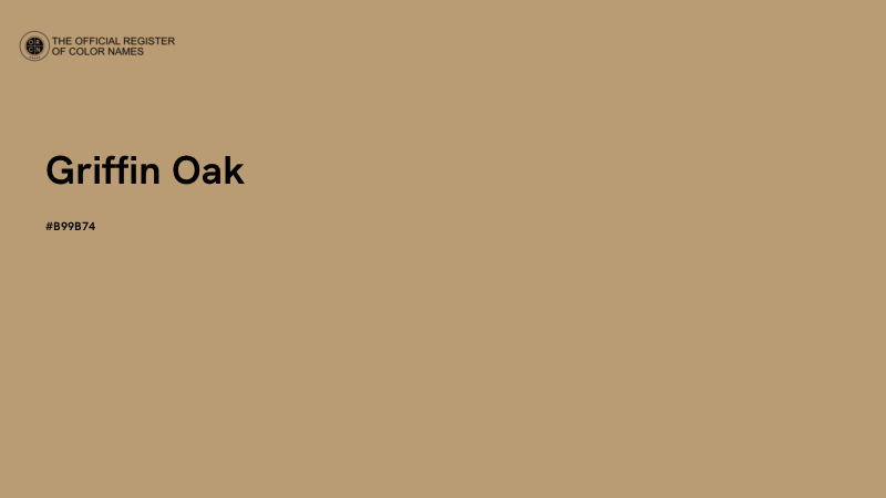 #B99B74 - Griffin Oak color image