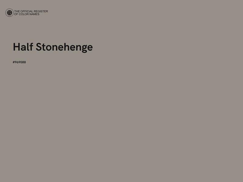 #969088 - Half Stonehenge color image