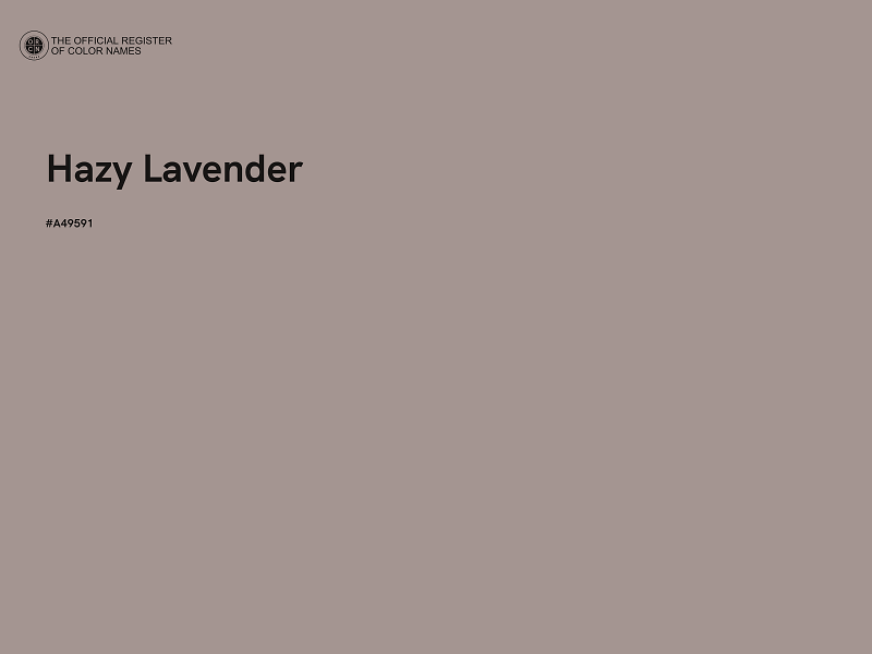 #A49591 - Hazy Lavender color image