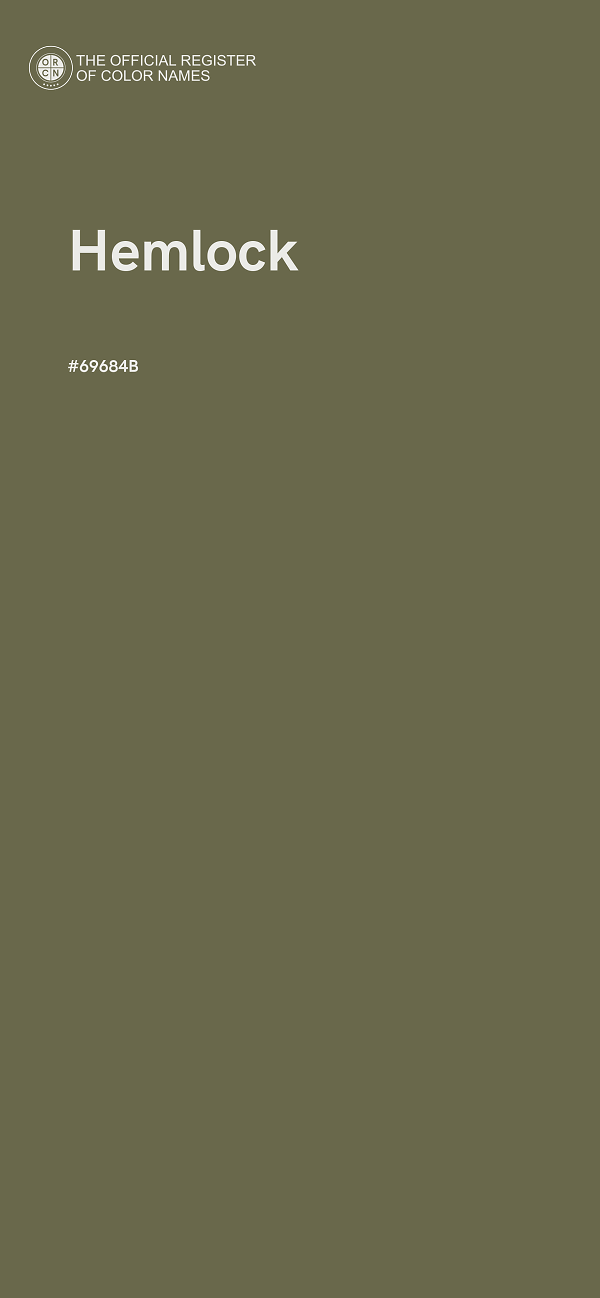 #69684B - Hemlock color image