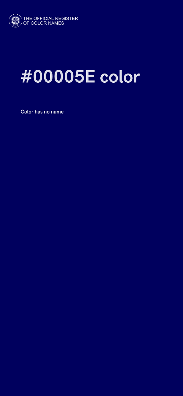 #00005E color image