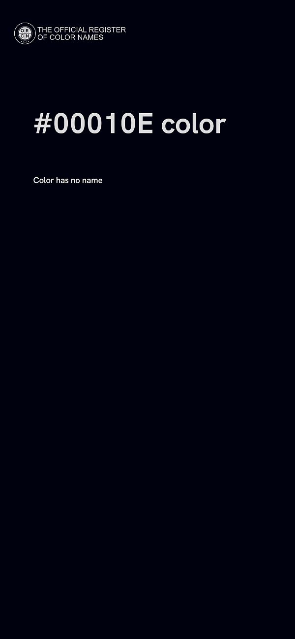 #00010E color image