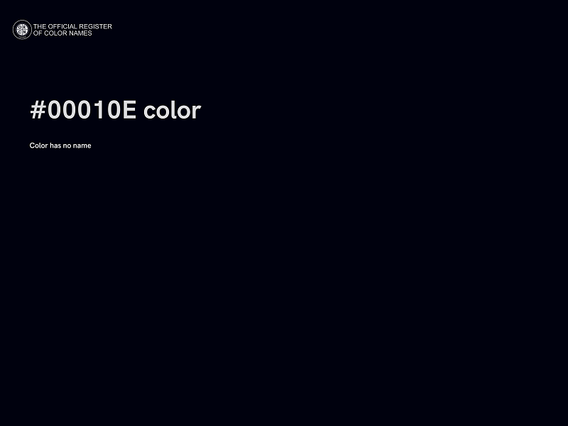 #00010E color image