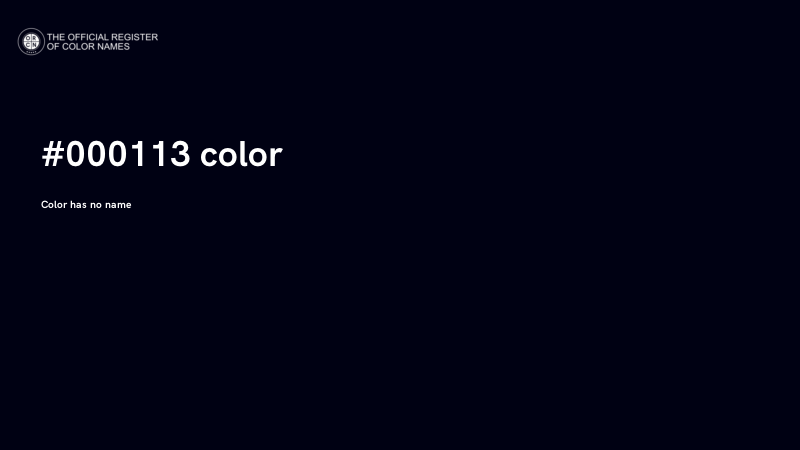 #000113 color image