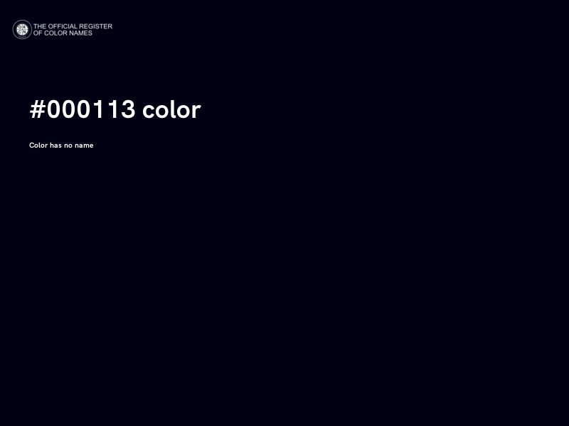 #000113 color image