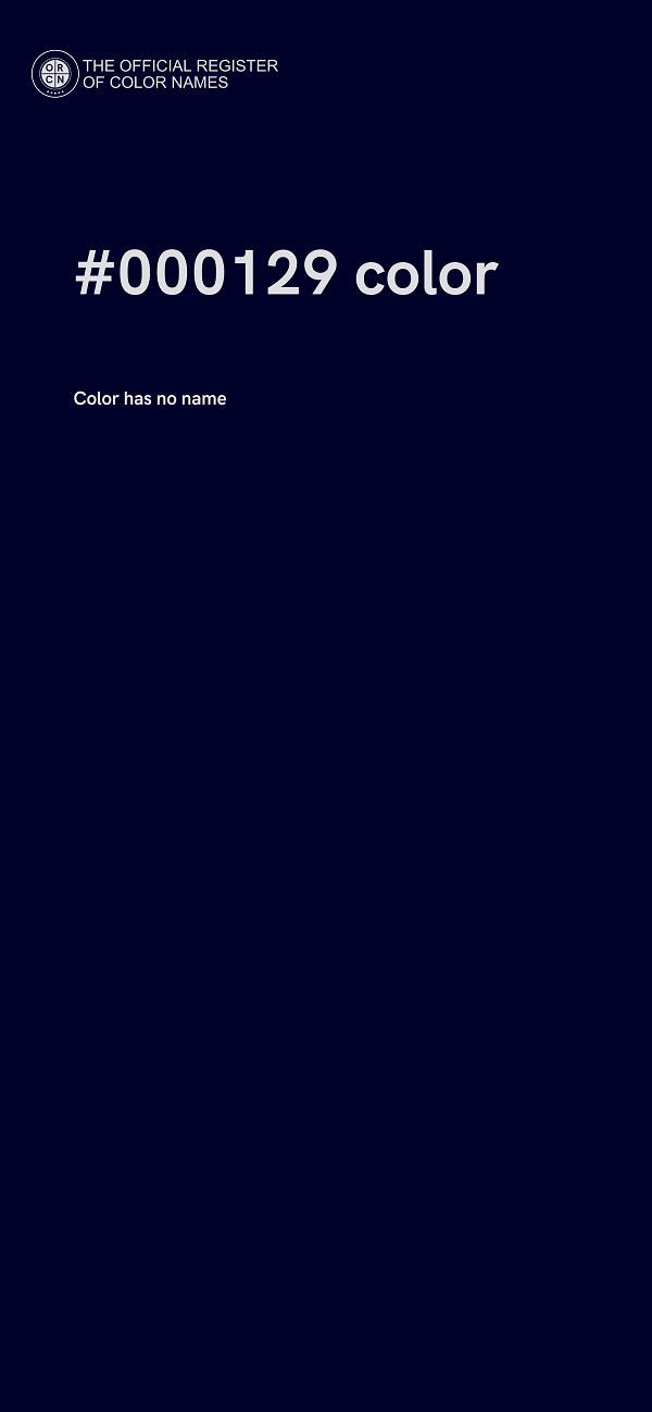 #000129 color image