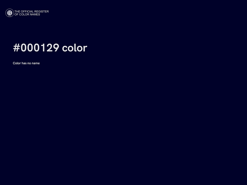 #000129 color image