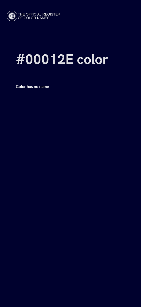 #00012E color image