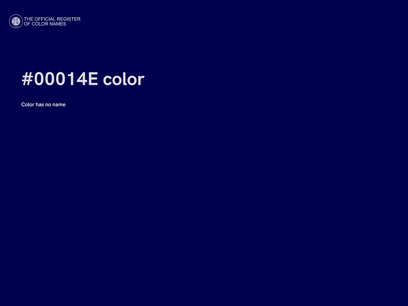 #00014E color image