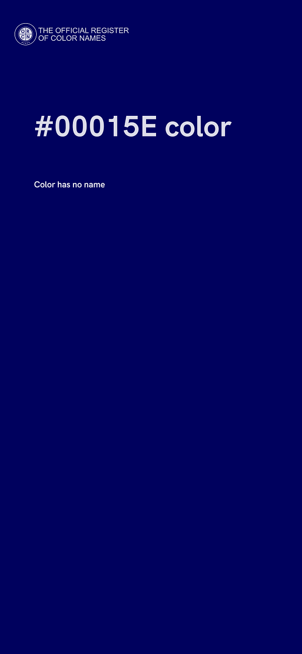 #00015E color image