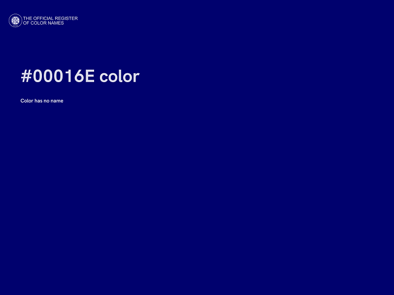 #00016E color image