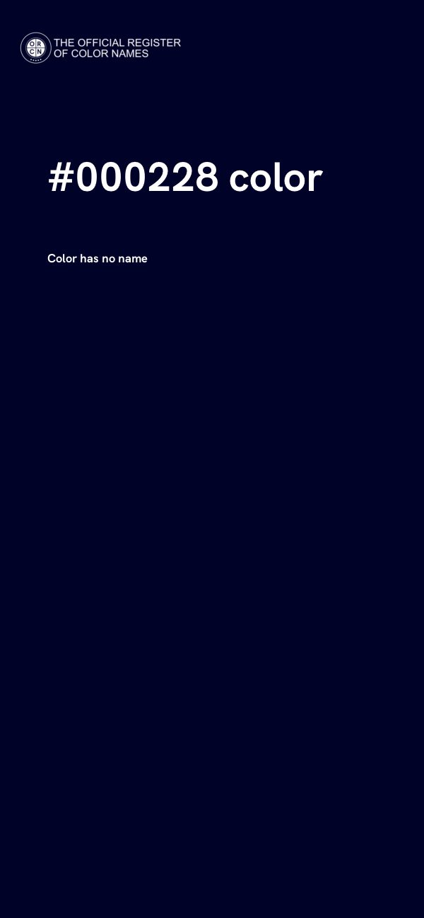 #000228 color image