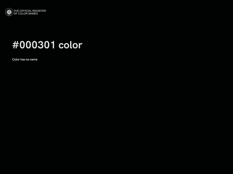 #000301 color image
