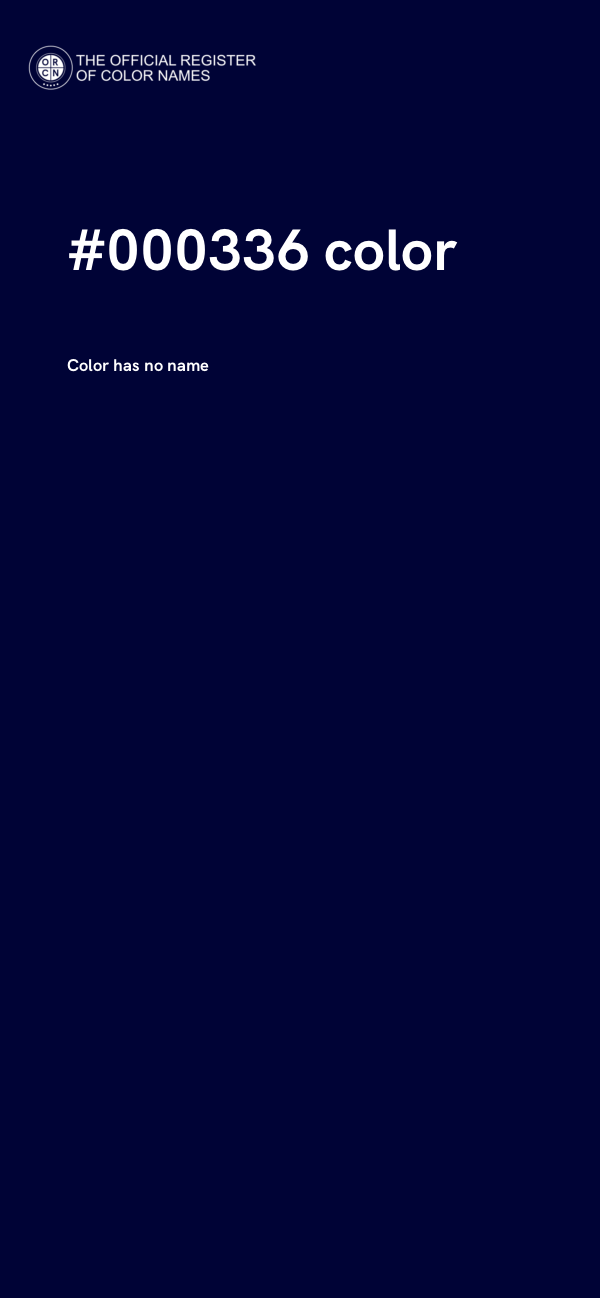 #000336 color image