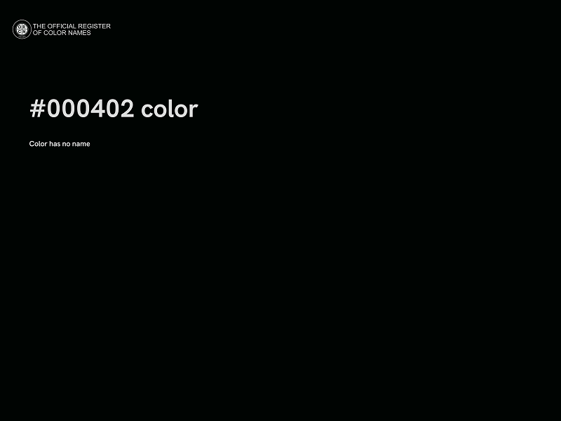 #000402 color image
