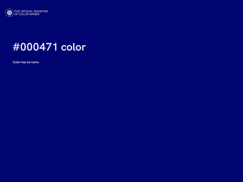 #000471 color image