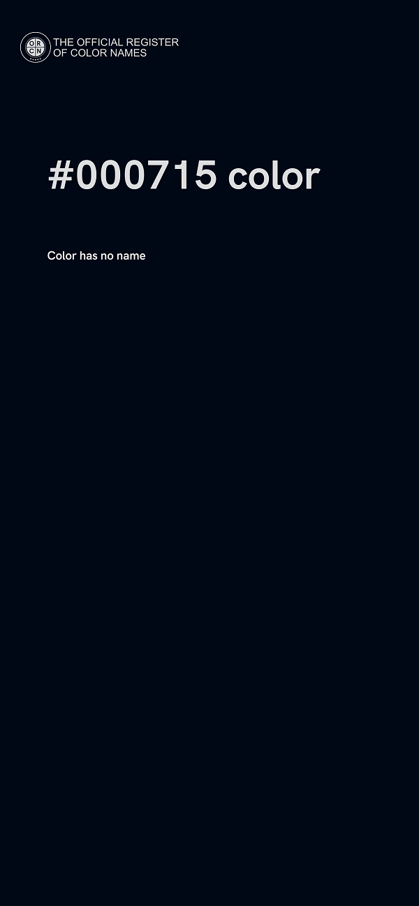 #000715 color image