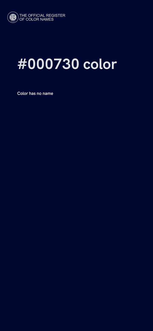 #000730 color image