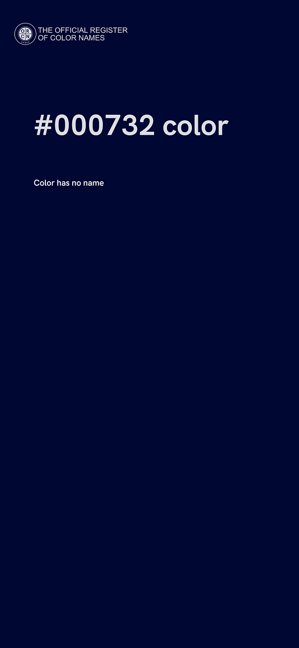 #000732 color image
