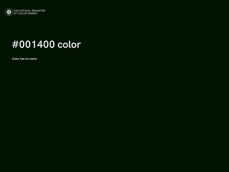 #001400 color image