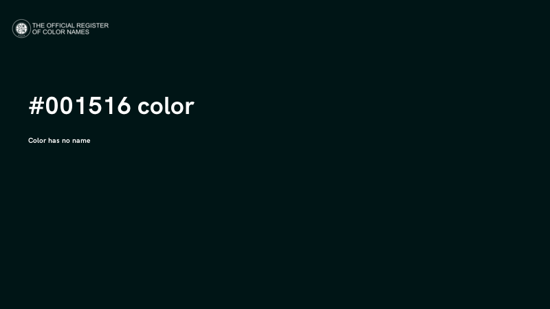 #001516 color image