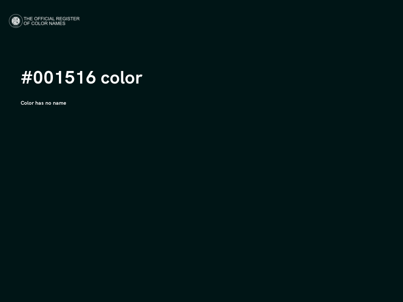 #001516 color image