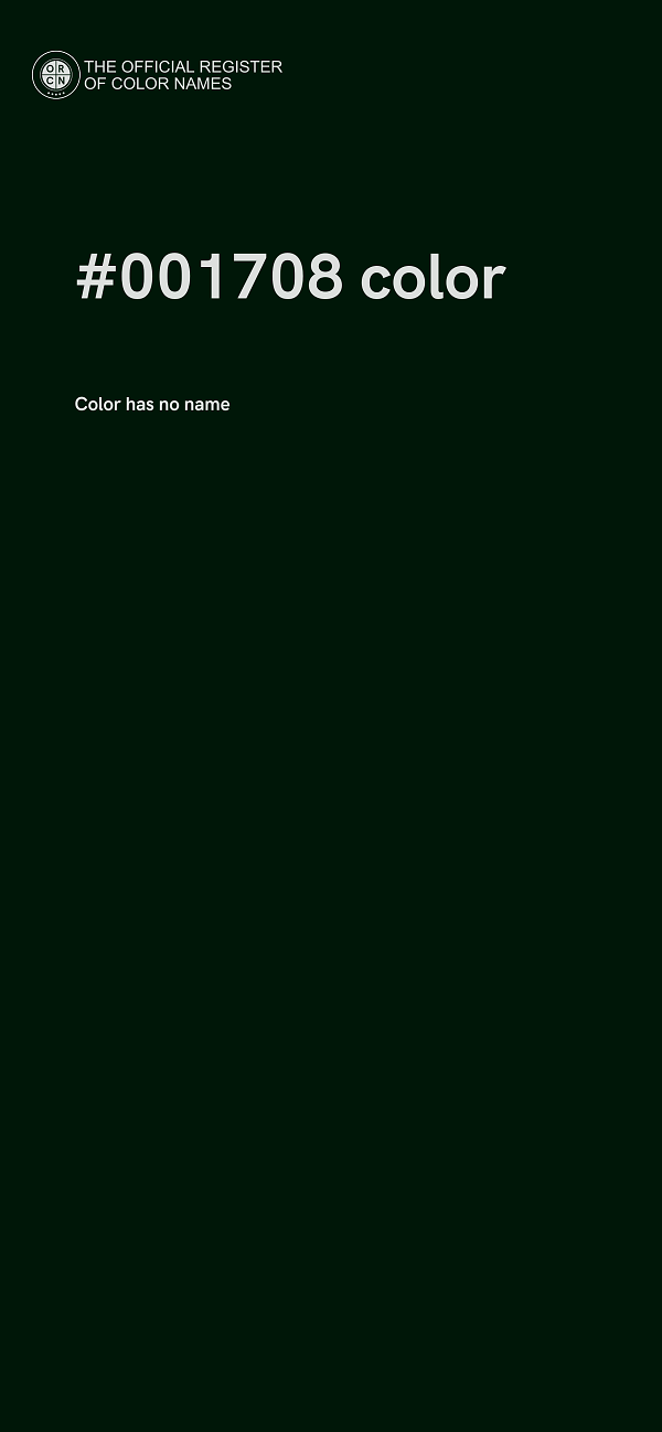 #001708 color image