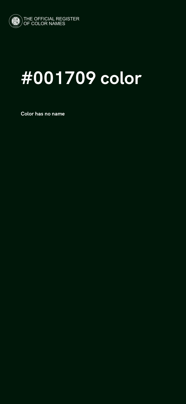 #001709 color image