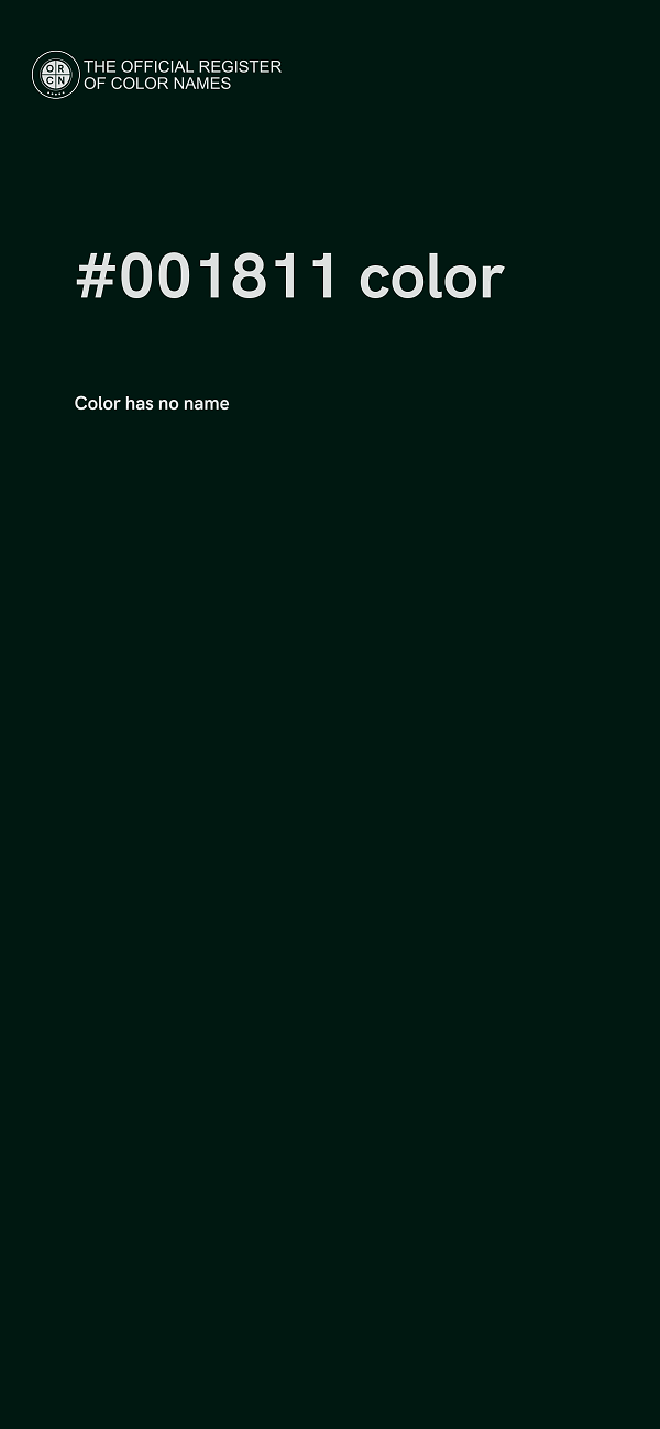 #001811 color image
