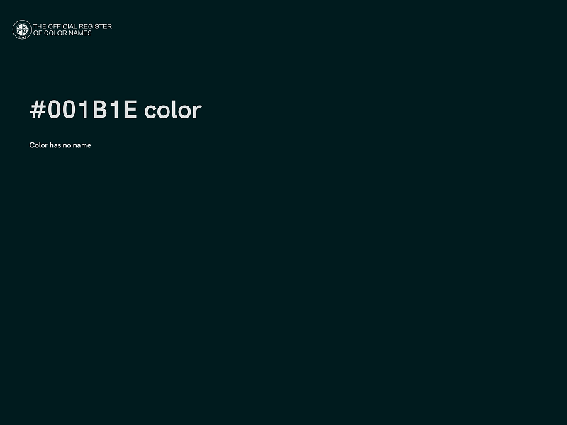 #001B1E color image