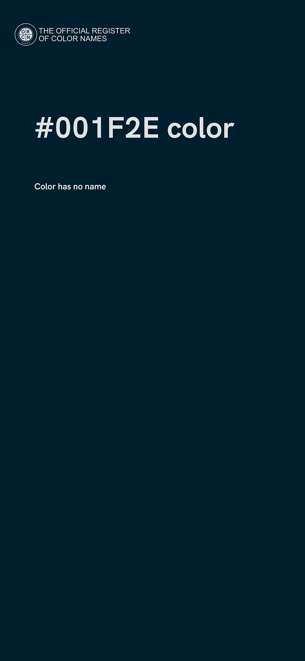 #001F2E color image