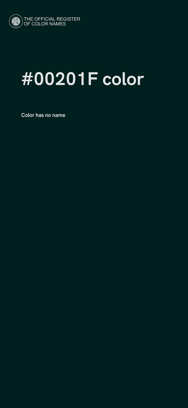 #00201F color image