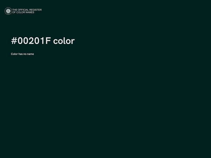 #00201F color image