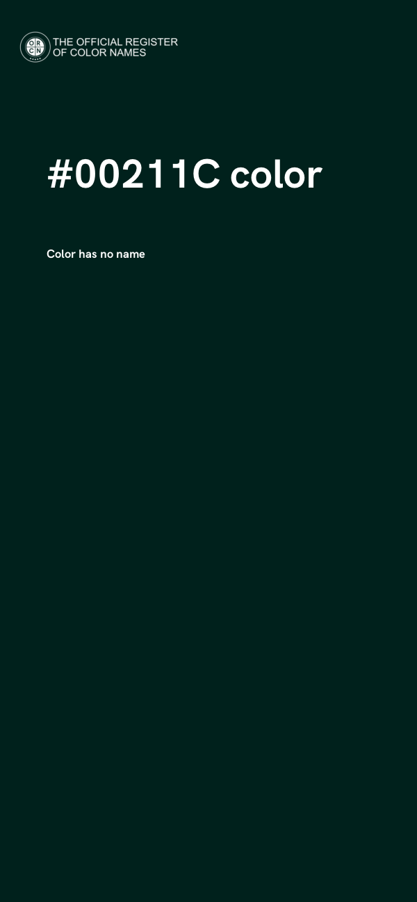 #00211C color image
