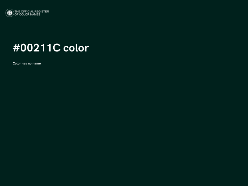 #00211C color image