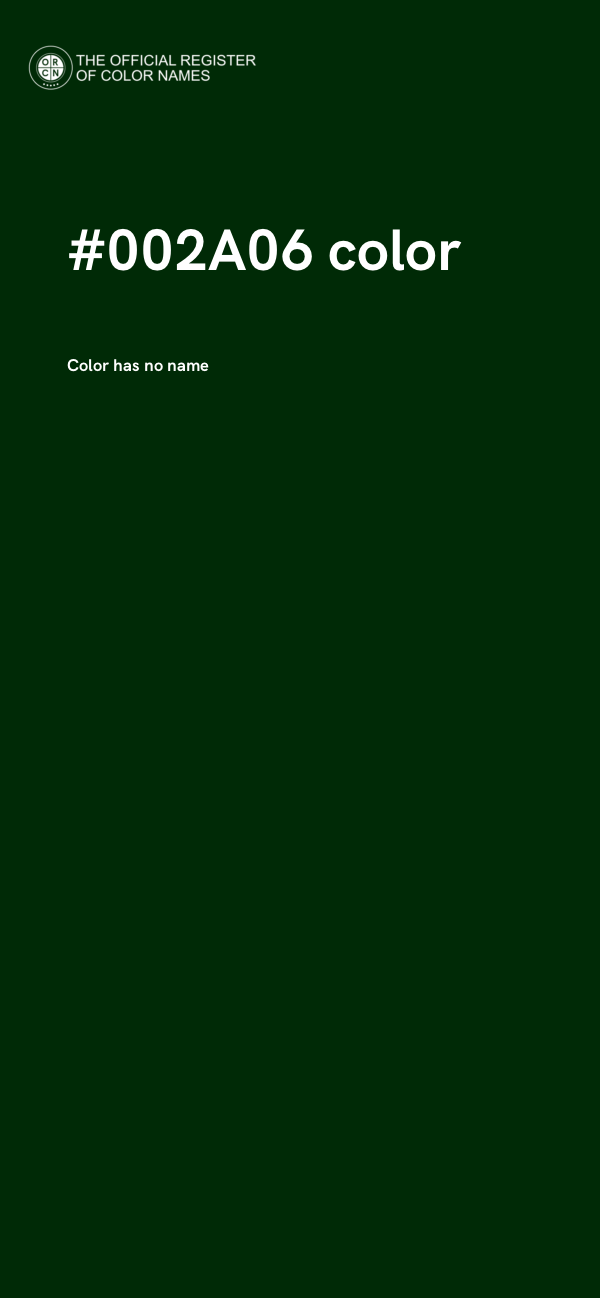 #002A06 color image