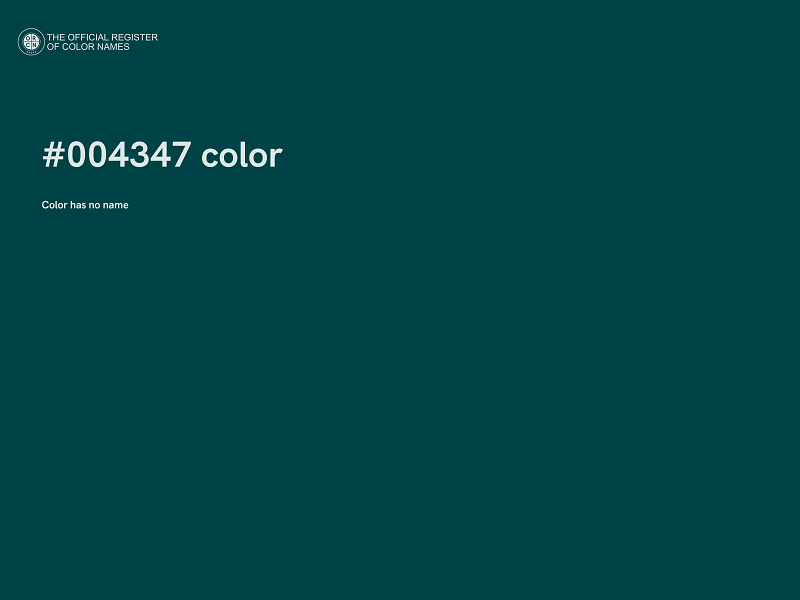 #004347 color image