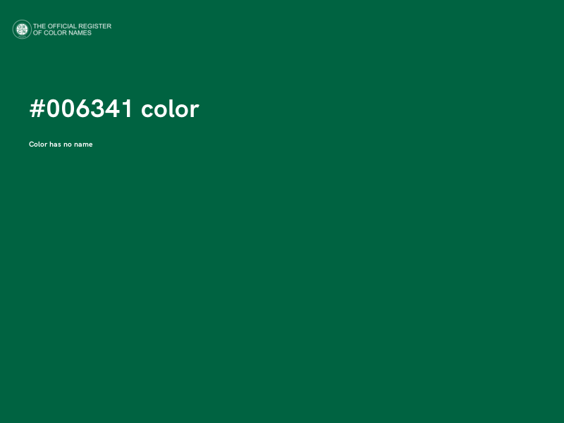 #006341 color image
