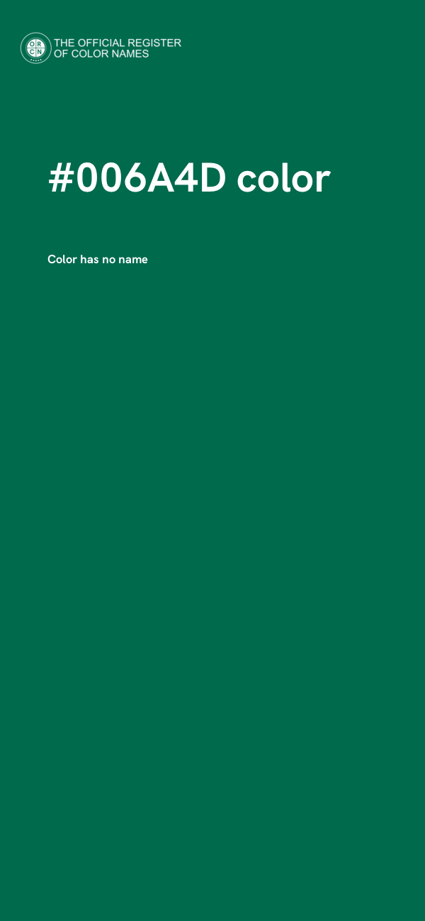 #006A4D color image