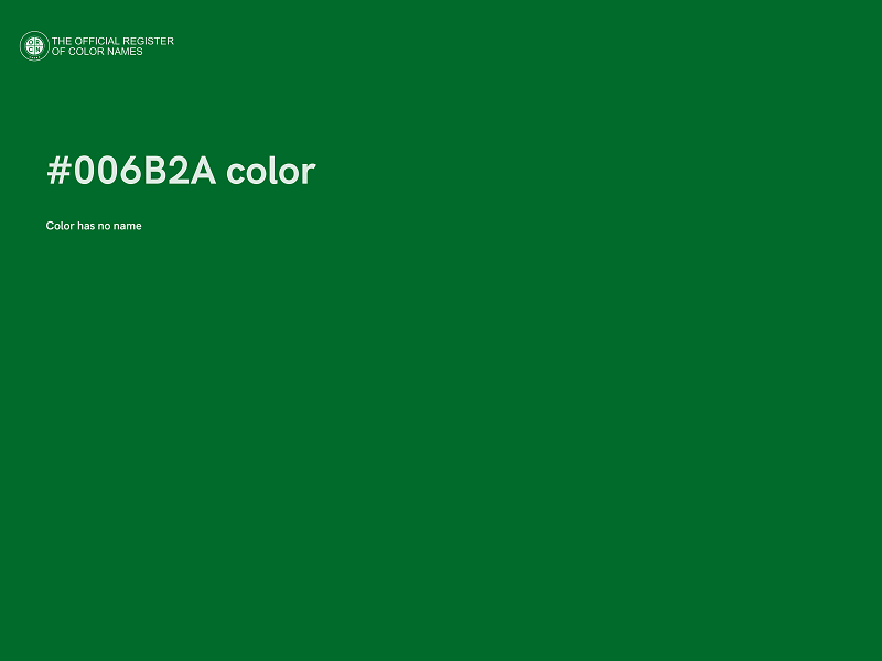 #006B2A color image