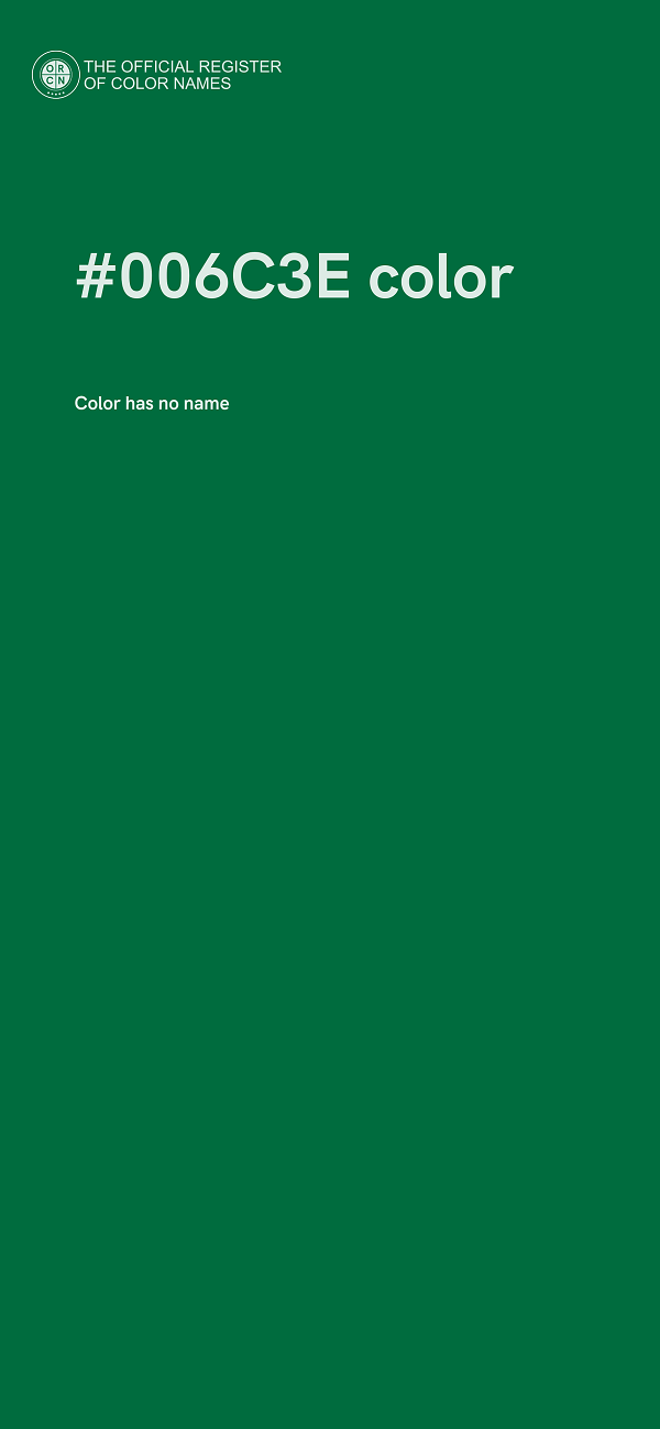 #006C3E color image