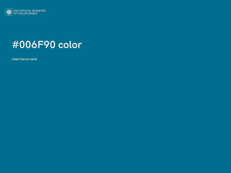 #006F90 color image